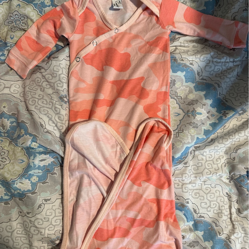 Copper Pearl Knotted Gown